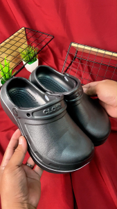 FC Summer Clogs Sandal Slipper Lightweight Soft Rubber Plain Design Men Sandals