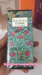 Hàng Mỹ Nước Hoa GUCCI Flora Gorgeous Jasmine EDP Phong Cách Nữ Tính Ngọt Ngào Quyến Rũ Lưu Hương Lâu 50ml
