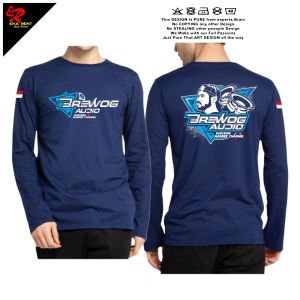 Kaos Sound System Brewog Lengan Panjang