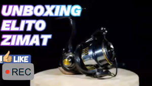 Reel Pancing ELITO ZIMAT SW 1000 - 4000 (6+1 Seal Bearing) Body Carbon Murah - Engkus Fishing