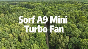 Sorf A9 พัดลมมือถือ แบบพกพา ชาร์จ Type-c พัดลมระบายความร้อน ฤดูร้อน ดีไซน์สวย ขนาดกระทัดรัด ปรับเกียร์ได้ 120 ระดับ