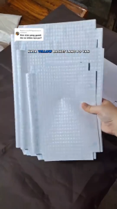 30Sheets Transparent Self adhesive Book Wrapper Protective Cover Waterproof Film Diamond Wrap S/M/L