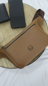 Waistbag Pria Wanita Sporty CINTA Gayaku Bahan Sintetis Leather Kokoh