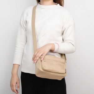 Grosiran Omygoose Pioma Vera Style Tas Selempang Wanita / Sling Bag Wanita / Tas Bahu Wanita / Tas Polos / Tas Nylon