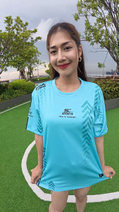 SC Sports เสื้อกีฬา เสื้อพิมพ์ลาย Run01-เขียวมิ้นท์ งานจริงสวย สีสด หนา145g นุ่มลื่นใส่สบาย