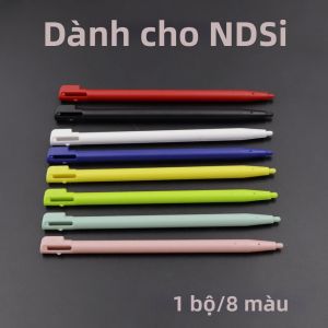 8 Màu Sắc Nhựa Bút Stylus Bộ Cho NDSi Tay Cầm Màn Hình Cảm Ứng Thay Thế Di Động Sửa Chữa Dự Phòng Bút Cho Nintendo Màn Hình Kép