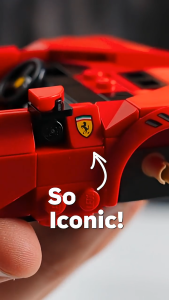 [BrickStory] LEGO Speed Champions Ferrari SF90 XX Stradale Sports Car (77254)(339 Pieces)