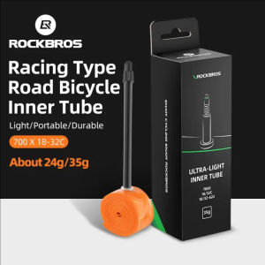 ROCKBROS siêu nhẹ 24/35G Xe đạp đường trường ống bên trong 700 × 18/32c nâng cấp 65/85mm van Presta xe đạp 700C TPU lốp bánh xe đâm thủng phụ kiện cạnh tranh đi xe đạp chuyên nghiệp