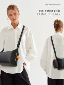 Large Capacity Thermal Lunch Bag Waterproof Long-Lasting Insulation Commuter Lunch Box Bag Thickened Handheld Picnic Bag