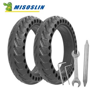 8.5 Inches Solid Tire for Xiaomi M365 Pro 1S Pro 2 Essential E-Scooter Rubber Front Rear Wheel Reflective Sticker Tools Parts