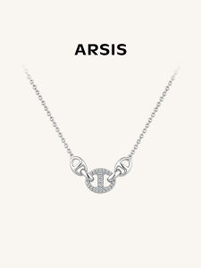 ARSIS | Interlocking Triple Circle Luxury Necklace