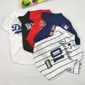 Fashion Pet Dog Clothes Baseball Uniform Breathable Summer Clothing Teddy Corgi Method Shiba Inu Golden Retriever Big Dog Medium-Sized Dog