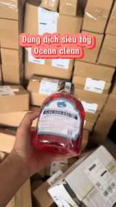 [Chính Hãng-Có Tem] Siêu Tẩy Ocean Clean Đỏ 500ML Nước Rửa Xe Không Chạm Tẩy Lóc Máy Chi Tiết Máy Tẩy Đa Năng Xe Máy..Tặng Kèm Vòi Xịt- Cam kết chính hãng
