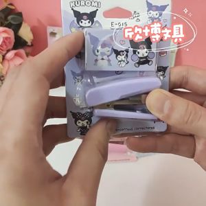 Stapler 2 IN 1 LUCU UNIK CEKREKAN KERTAS UNIK CLIPPER MINI FREE REFILL Karakter Cute