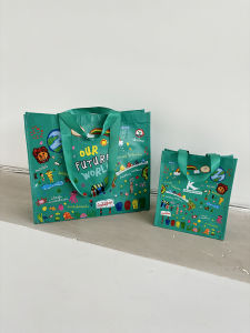 Túi Xách Tay Hoạt Hình Dung Tích Lớn Túi Mua Sắm Du Lịch Thời Trang Túi Đựng Đồ Bền Bỉ Túi Đeo Vai Đơn Thân Thân Thiện Với Môi Trường Túi Đựng Đồ