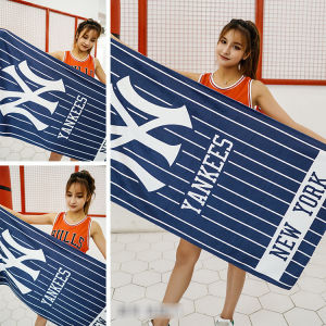 LA Dodgers Yankee Trendy Sports Towel Street Dance Performance Fitness Running Sweat Absorbent Team Bath Towel Sports Towel