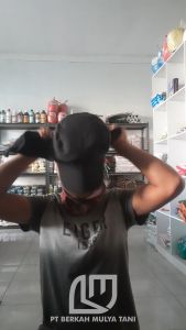 Topi  Khusus Untuk Berkebun Bertani Pria/Cowo/Wanita Dewasa Anti Panas Plus Masker