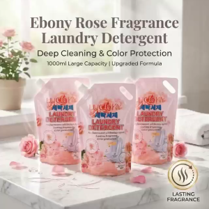PRODUCT TITLE : Buy one get one free 1000ml Lucky Upgrade Laundry Detergent Rose and Lavender Scent