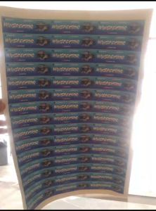 STICKER BUS BASURI WINSPECTOR 1 Lembar Isi 45 kotak STICKER BUS BASURI VIRAL