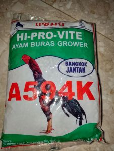 A594K 1 Kg Pakan Ayam Bangkok Jantan Ayam Buras