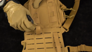 Oiking ARC Placard V3 Double-Sided Molle System Chest Rig Kit Quick Disassembly Design Shoulder Straps Attachable 4*4 Molle System for Outdoor Wargame Hunting