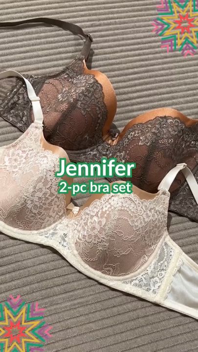 Avon Official Store Jennifer 2-pc Underwire Lace Seamless Bra for