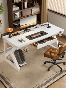 QIANTONG | Dual-use Home Office and Gaming Desk with Drawer
