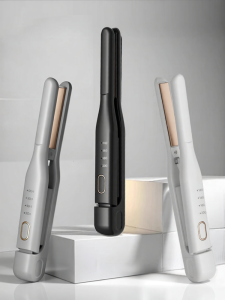 Wireless Negative Ion Mens Hair Straightener Mini Portable Curling Iron for Dormitory Travel Salon Versatile Hair Care Tool