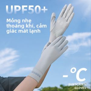 MiiOW | Găng tay thể thao chống nắng bằng lụa băng MiiOW dành cho nữ mùa hè ngoài trời chống trượt bảo vệ cổ tay thể thao