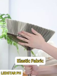 Dustpan comb type windproof broom set transparent broom broom bathroom wet and dry dual-use house