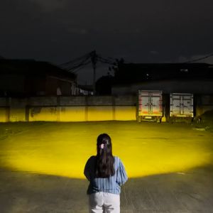 ISUN Lampu LED Utama BILED DAYMAKER Projie 4 Mata Lensa 8D DC9-36V/40W