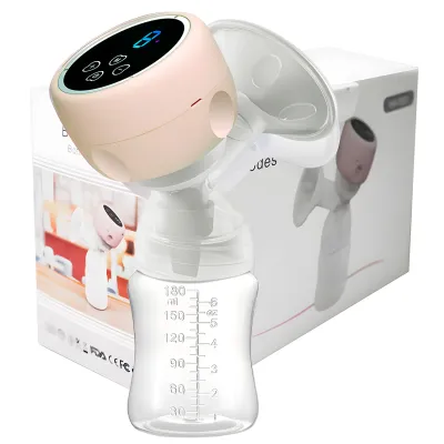 Portable Breast Pump Electric Intelligent Integrated High Suction Breast Pump Breast Milk Postpartum Fortable Painless Silent