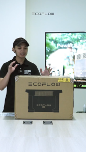 EcoFlow Delta 2 Max 2400 Watt 2048Wh Portable Power Station LFP Solar Generator Genset Backup Lstrik Rumah - Bergaransi 5 Tahun