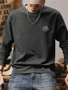 JIANMUJI | Cotton Heavyweight Long Sleeve T-shirt 260g