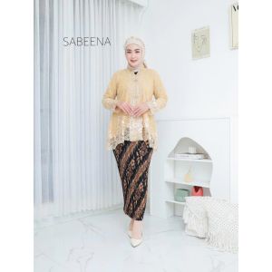 kebaya modern floy Payet mutiara