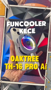 Oaktree Funcooler TH16 Pro Ai Fan Cooler Radiator Pendingin HP Cooling Fan Gaming