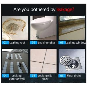 🥇 Waterproof Sealer Glue Bathroom Leak Wall Cracks Seal Repair Nano Transparent Glue Cat Kolam Air Bocor 屋顶防漏水胶 Dinding Bumbung Air Bocor Sealant Waterproofing