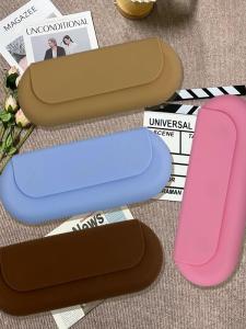 Hộp Đựng Chổi Trang Điểm Bằng Silicon Chống Bụi Chống Thấm Nước Túi Đựng Mỹ Phẩm Du Lịch Cầm Tay Hộp Đựng Mỹ Phẩm Từ Tính Hộp Đựng Đồ Trang Trí Phòng Tắm Sakura Travel