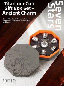 XINLONGTANG | Bộ Trà Titanium Sạch 7 Món