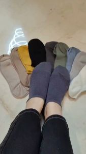AS961 Kaos Kaki Pria Katun Premium 95% Kaos kaki kantor kasual Kaus Kaki Pendek Cowok Abg Kaos Kaki semata kaki Ankle Socks