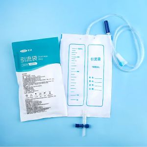 Urine Bag 2000ml Kantong Urine Urin Bag T Valve Model Push Pull