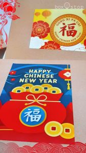 Stiker IMLEK & CNY: Dekorasi Tahun Baru China