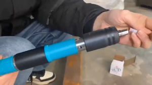 Top JS Nail Gun Pistol Paku Pistol Pengencang Mesin Paku Beton Alat Tembak Paku SET LENGKAP