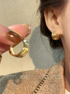 Fashionable Multi-Layer Line Ring Ear Cuffs Versatile Simple Elegance High-End Feelings Popular Design Alloy Plated Jewelry