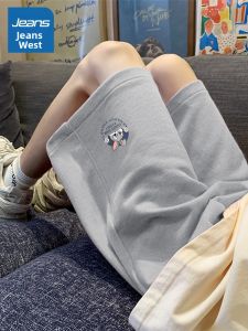 Jeanswest | Gray Loose Casual Shorts Pants for Summer Wear