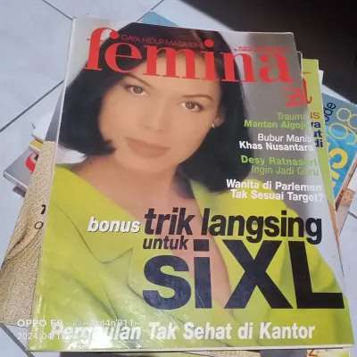 Majalah FEMINA Edisi Tahun 1997