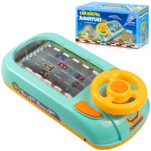 Baby music steering wheel toys for young children driving simulation racing games Sound age 3 4 5 6 + interactive educational learning racing toys suitable for boys and girls birthday gifts