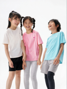 Q21 | Quick-dry Childrens T-shirt Raglan Sleeves Moisture Wicking Sun-Protective