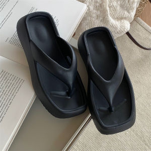 Barbie Thick Heel Sandals Womens Summer Outdoor Wear Heightening Foot Protection Anti-Slip Beach Sandals Flat Bottom EVA