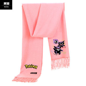 ผ้าพันคอน่ารักสร้างสรรค์สุดๆลายโปเกมอนโปเกมอนโปเกมอนโปเกมอนผ้าพันคอคลุมไหล่กันลมกันหนาวผ้าพันคอสำหรับนักเรียนชายและหญิง